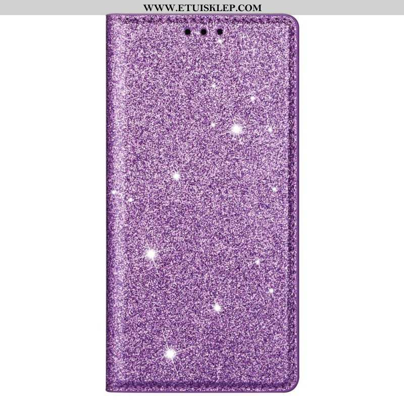Etui Na Telefon do Samsung Galaxy S22 Plus 5G Etui Folio Cekinowy Styl
